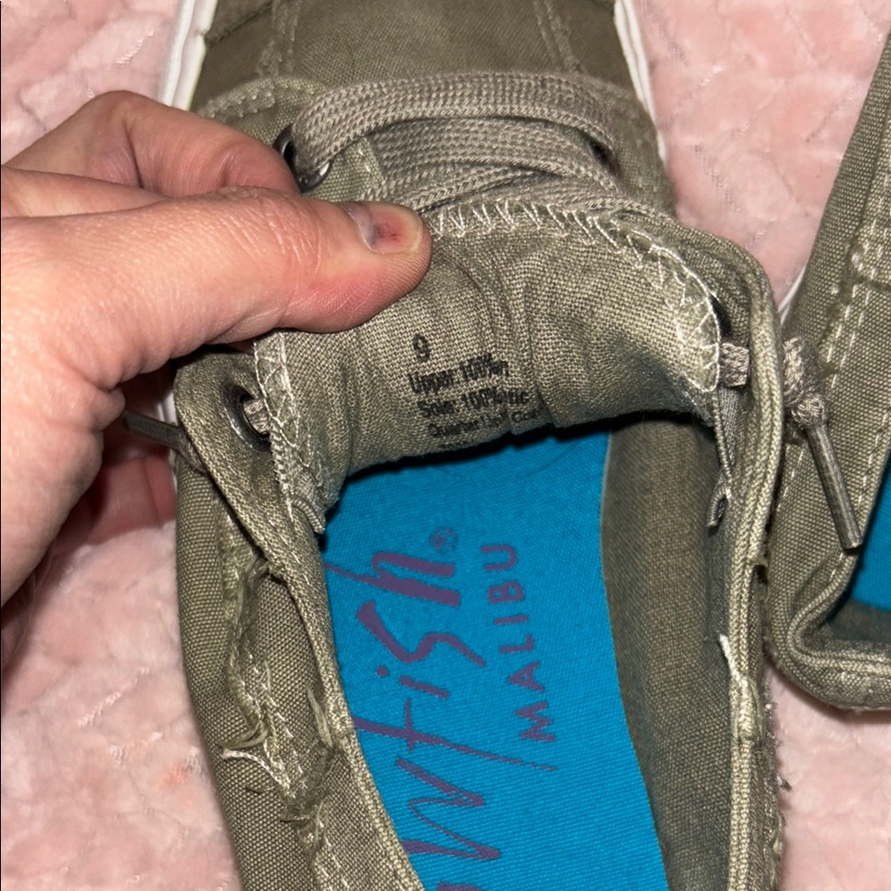 Blowfish Olive Green Sneakers - Picture 5 of 5